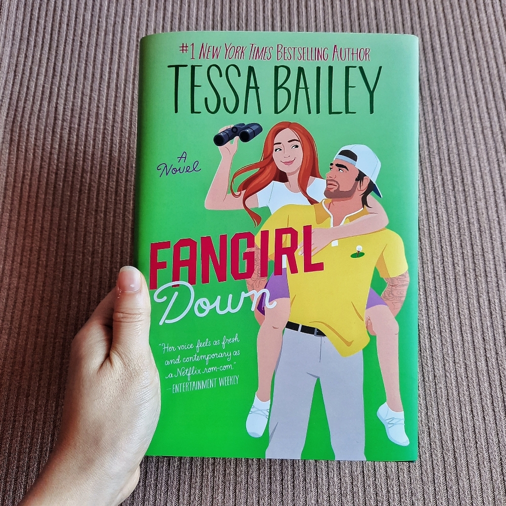 LitJoy Fangirl Down, Book by Tessa Bailey